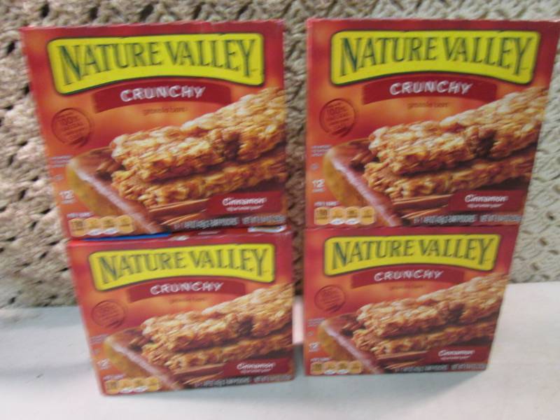 4 Boxes of Nature Valley Crunchy Ci...