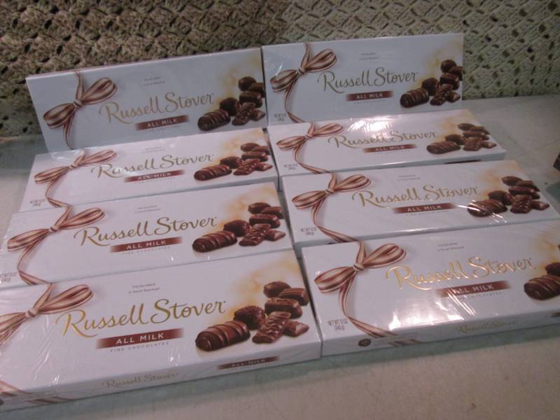 8 Boxes of Russell Stover Fine Choc...