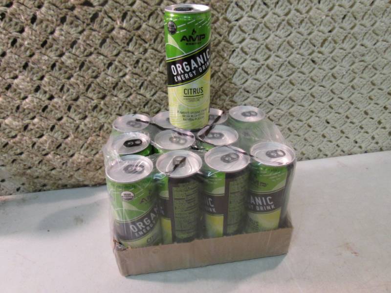 12 Pack of Amp Energy Organic Energ...