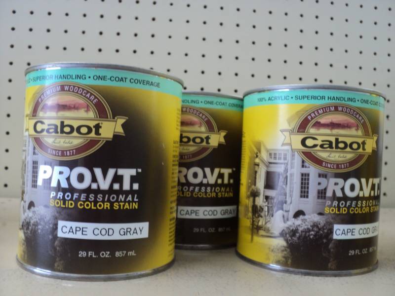 lot 2 image: 3 cans of Cabot PRO.V.T Professiona...