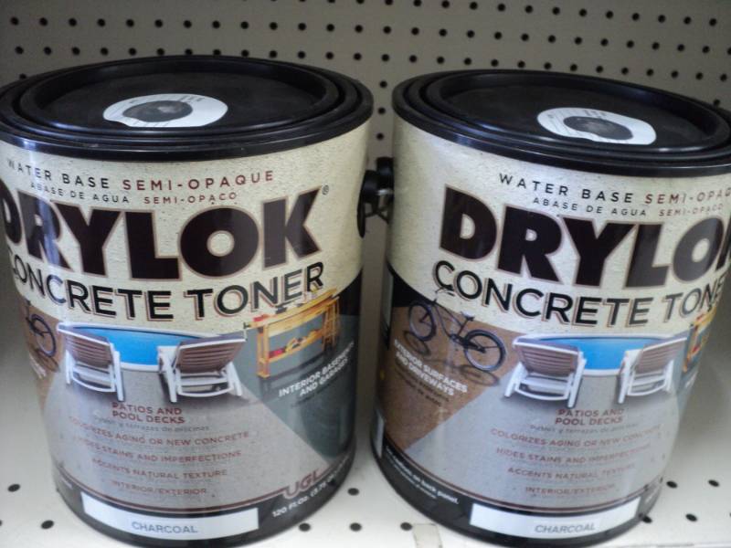 lot 30 image: 2 cans of Drylok Contrete Toner C...