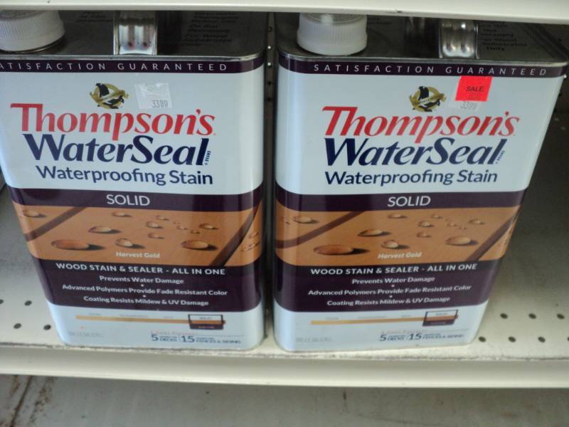 lot 32 image: 2 cans of Thompson WaterSeal Waterp...