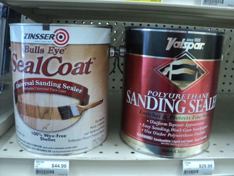 lot 37 image: 2 cans  1 Zinsser Bulls Eye Sealer...