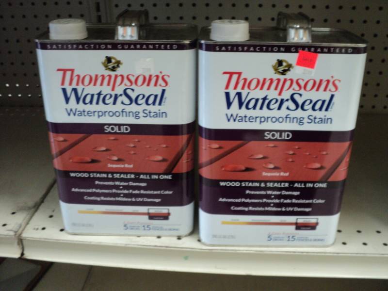 lot 43 image: 2 cans of Thompson WaterSeal Waterp...