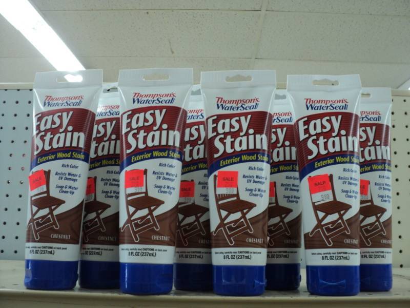 lot 48 image: 8 Thompson Waterseal Easy Stain Ch...