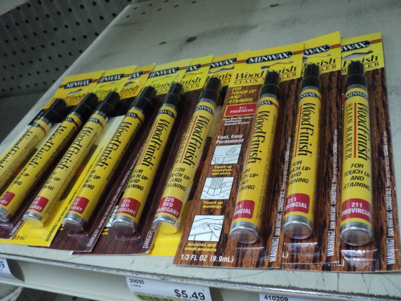 lot 49 image: 9 Minwax Wood Finish Stain Maker...