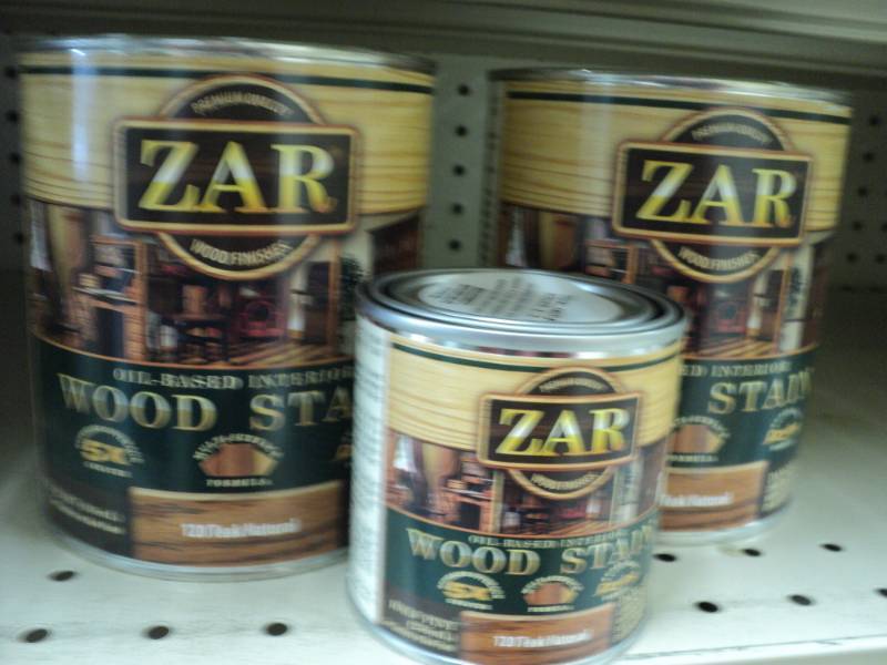 lot 53 image: 3 total  2 Zar Wood Stain Teak Nat...