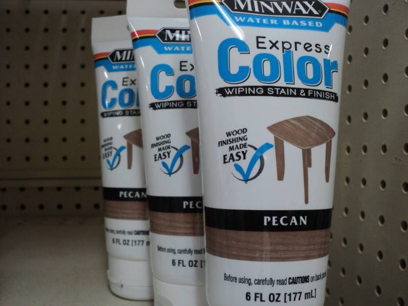 lot 67 image: 3 Minwax Express Color, Pecon 6 fl ...