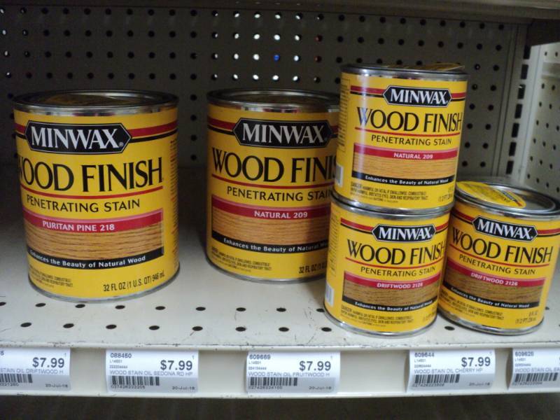 lot 70 image: 3 cans of MinWax wood Finish penetr...