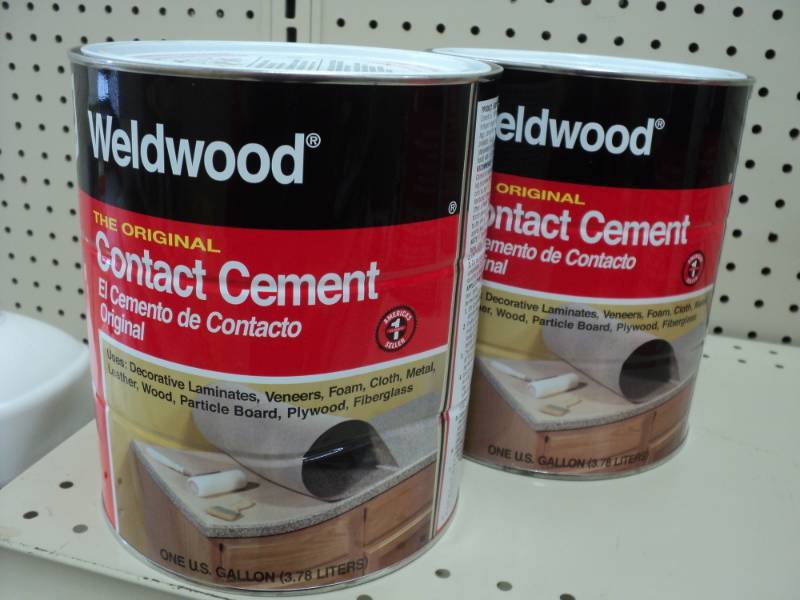 lot 102 image: 2 cans of Weldwood Contact Cement- ...