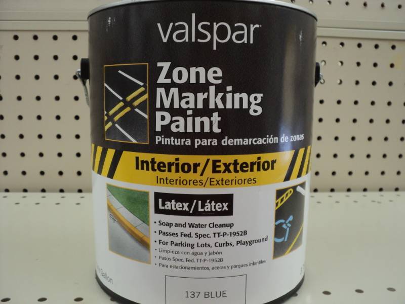 lot 137 image: 1 can Valspar Zone Marking Paint, o...