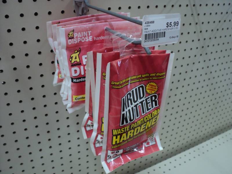 lot 142 image: 8 Krud Kutter Waste Paint Hardener...