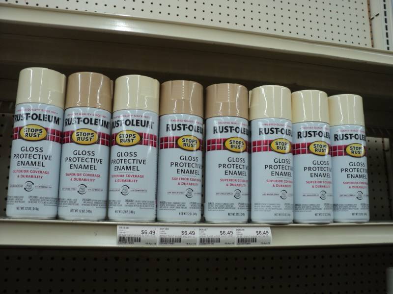 lot 158 image: 8 cans of Rust-Oleum Gloss Protecti...