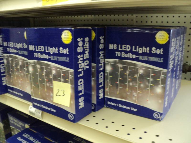 lot 216 image: Christmas Lights  23 M6 light set ...