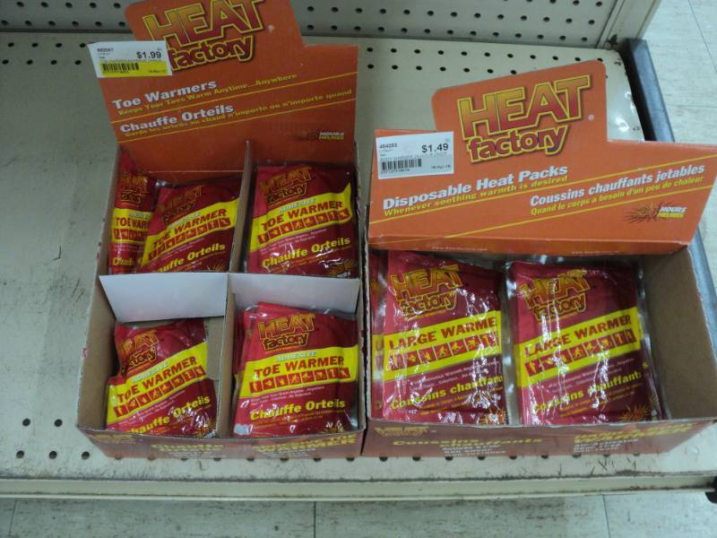 lot 249 image: 2 boxes of Heat Factory Toe and Lar...