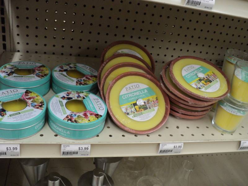 lot 273 image: lot of 21  Citronella Candles...
