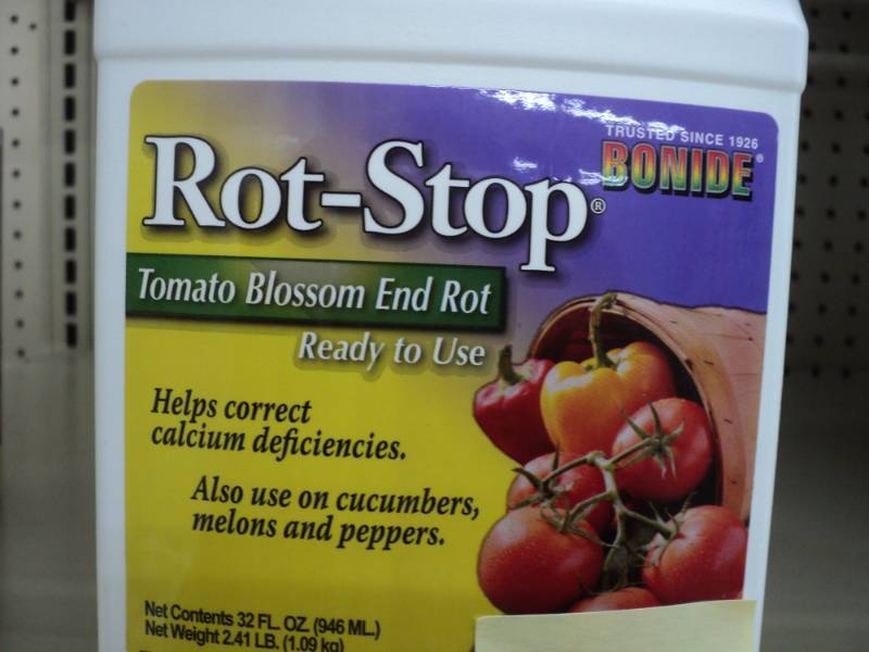 lot 361 image: 8 bottles of Rot-Stop Tomato Blosso...