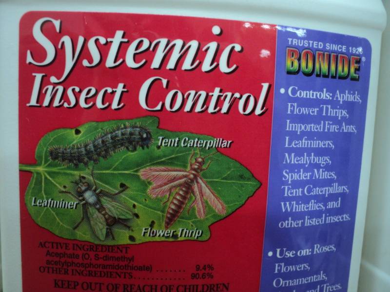 lot 378 image: 4 bottles of Systemic Insect Contro...