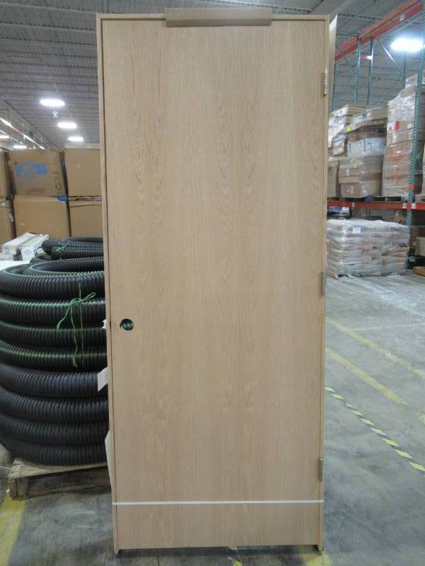 Reliabilt Prehung Hollow Core Flush Oak Interior Door Common 32