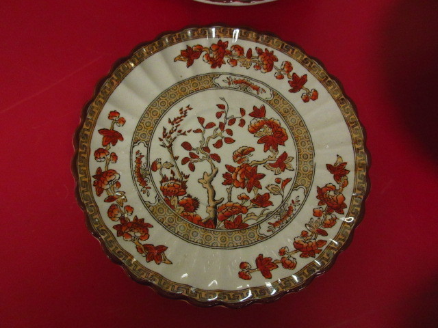 lot 707 image: SPODE INDIA TREE MULTI COLOR FINE CHINA