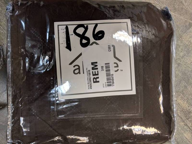 lot 186 image: alcove Microfiber Loveseat Pet Furniture Cover - Chocolate