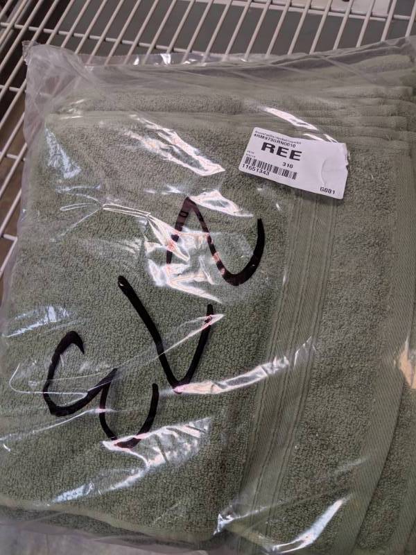 lot 273 image: alcove Fast Dry 10-Pc. Towel Set - Garden Green