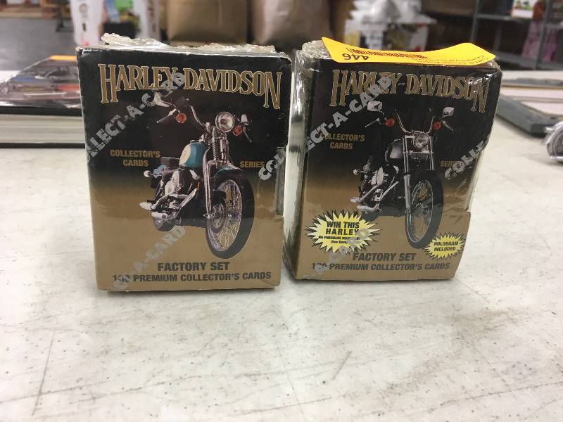 Two Packs Of Harley Davidson Collector Cards