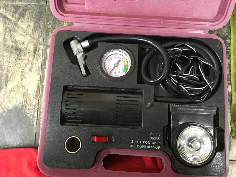 3 IN 1 Portable Compressor