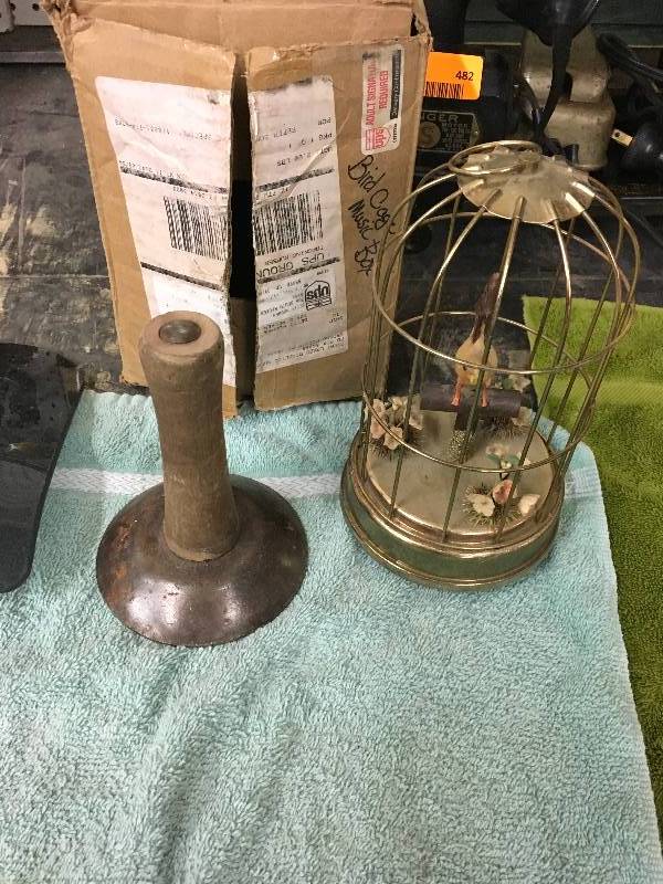 Vintage Piece & Bird Cage