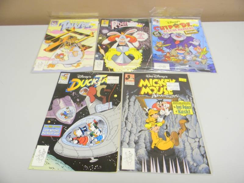 VINTAGE WALT DISNEY VARIETY, 5 - AWESOME COLLECTION - SEE PICTURES