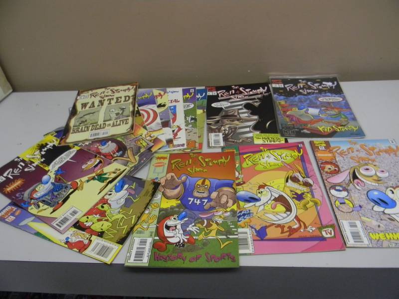VINTAGE MARVEL COMICS REN & STIMPY, 15 - AWESOME COLLECTION - LOVE REN & STIMPY - SEE PICTURES
