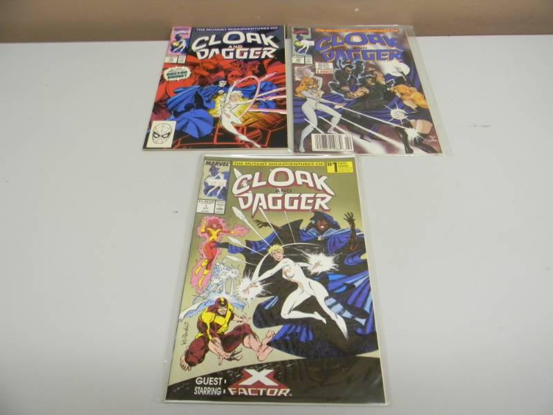 VINTAGE MARVEL COMICS CLOAK & DAGGER, 3  - SEE PICTURES