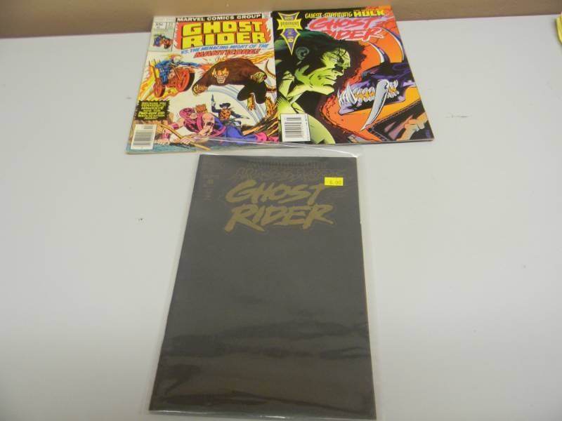 VINTAGE MARVEL COMICS GHOST RIDER, 3  - SEE PICTURES