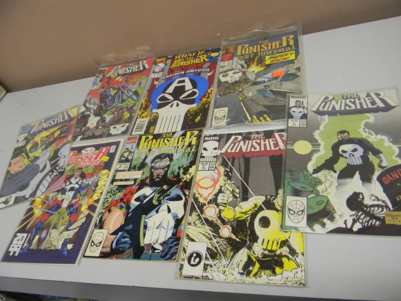 VINTAGE MARVEL COMICS PUNISHER, 8 - NICE - SEE PICTURES