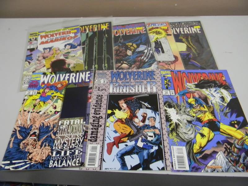 VINTAGE MARVEL COMICS WOLVERINE  8 - NICE VERY COOL - SEE PICTURES