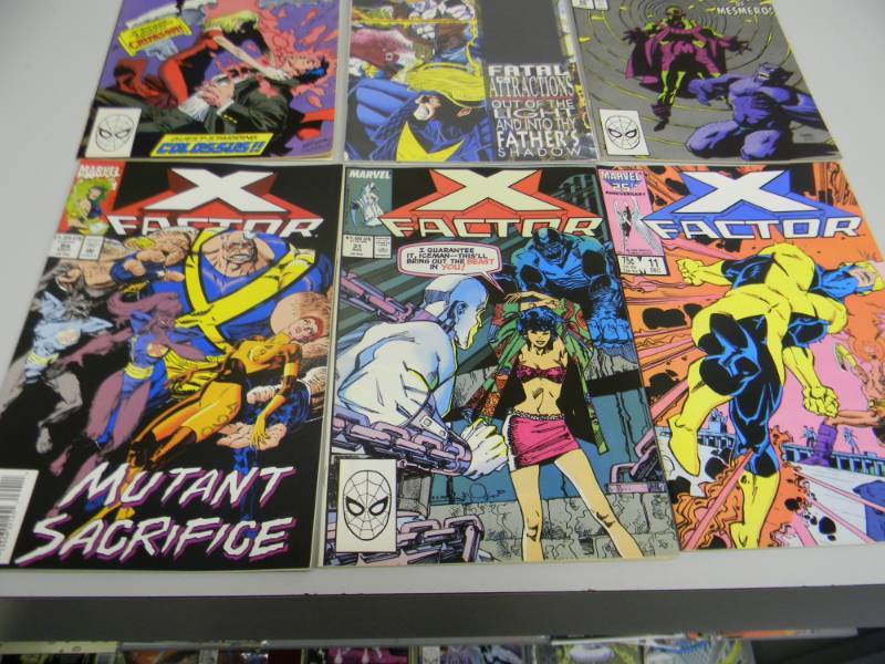 VINTAGE MARVEL COMICS X FACTOR, 6 - NICE VERY COOL - SEE PICTURES