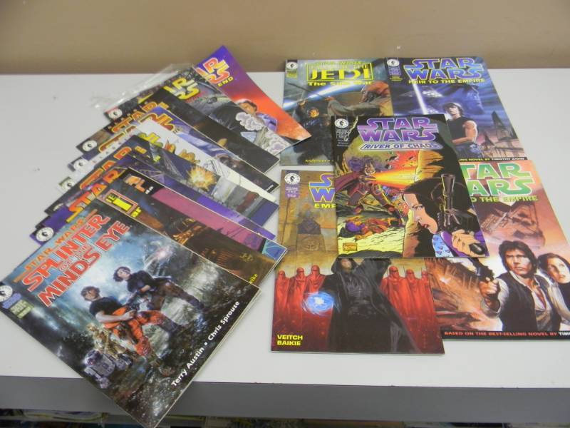 VINTAGE DARK HORSE COMICS STAR WARS COLLECTION - NICE VERY COOL - SEE PICTURES