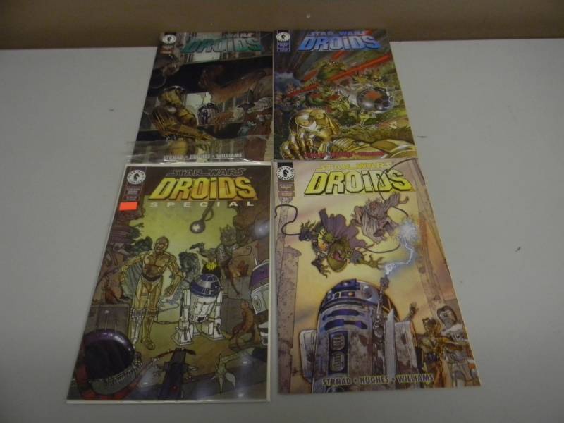 VINTAGE DARK HORSE COMICS STAR WARS DROIDS COLLECTION 4 - NICE VERY COOL - SEE PICTURES