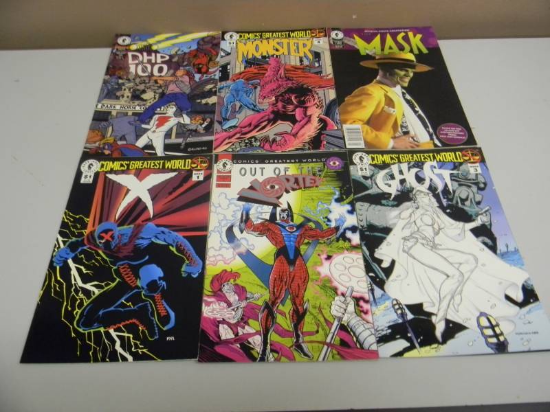 VINTAGE DARK HORSE COMICS VARIOUS 6 - NICE VERY COOL - SEE PICTURES