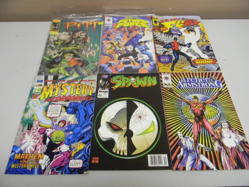 VINTAGE IMAGE COMICS VARIOUS 6 - NICE VERY COOL - SEE PICTURES