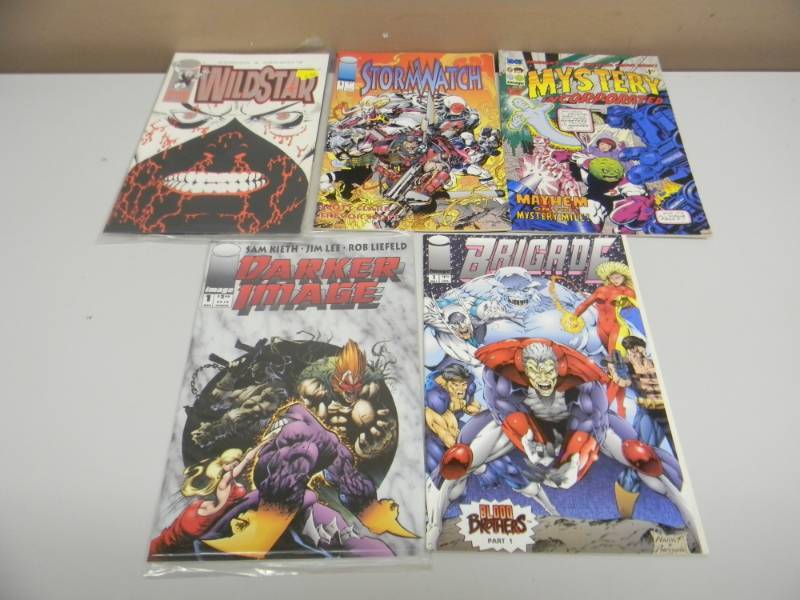 VINTAGE IMAGE COMICS VARIOUS 5 - NICE VERY COOL - SEE PICTURES