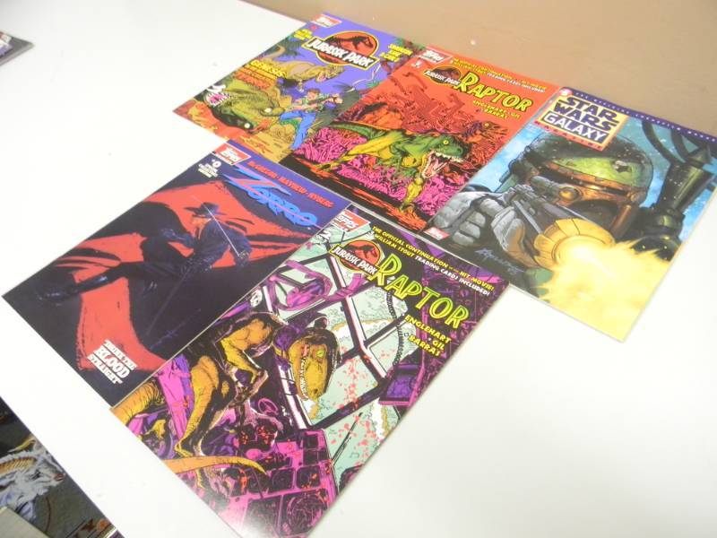 VINTAGE TOPPS COMICS VARIOUS 5 - NICE VERY COOL - SEE PICTURES