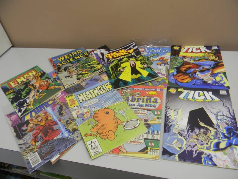 VINTAGE COMICS VARIOUS 14 - NICE VERY COOL - SEE PICTURES