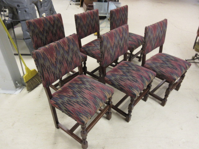 6 DINING ROOM CHAIRS