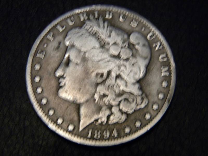 lot 11 image: 1894 O Morgan Silver Dollar