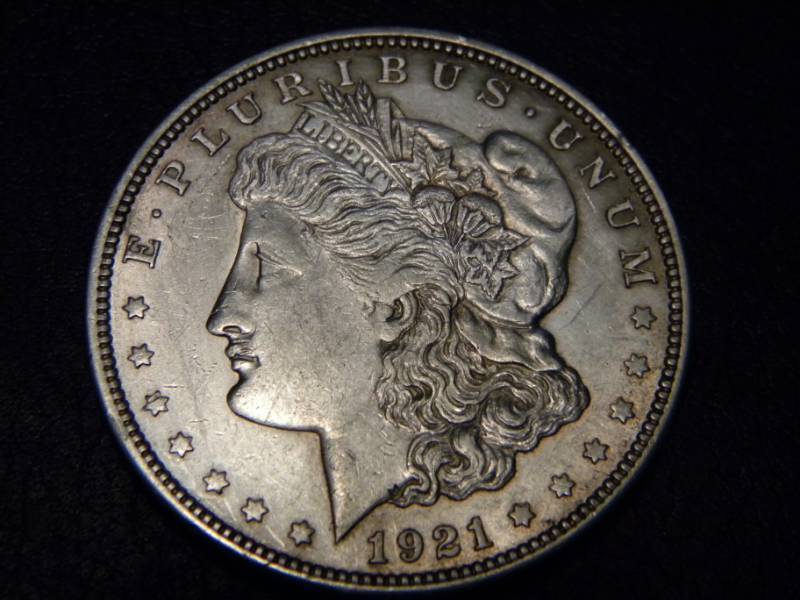 lot 14 image: 1921  Morgan Silver Dollar