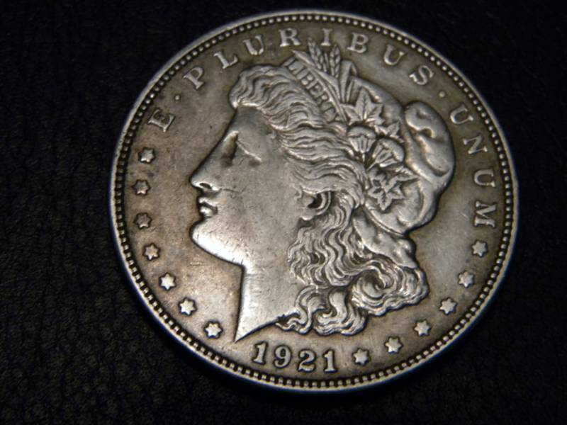 lot 18 image: 1921  Morgan Silver Dollar