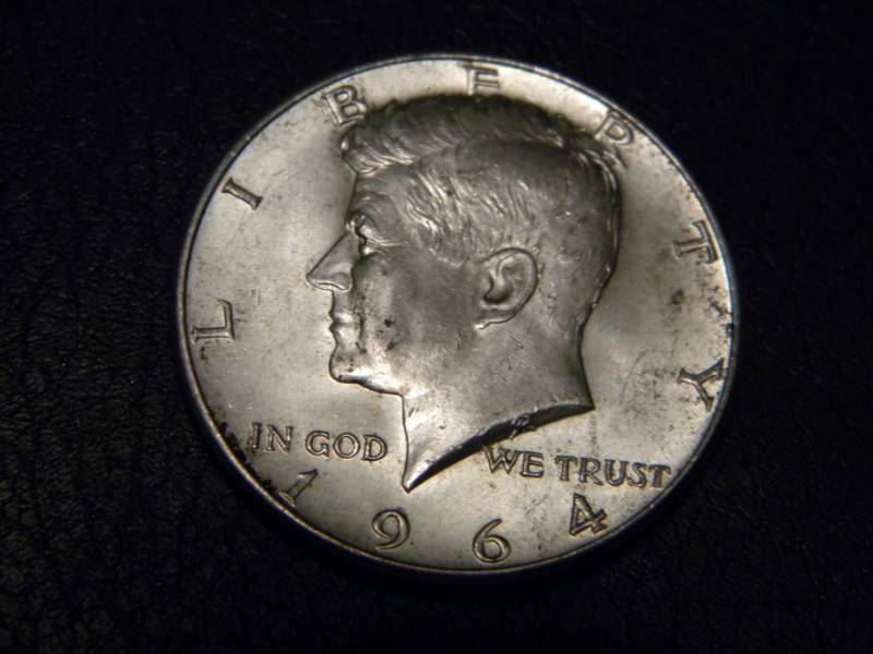 lot 39 image: 1964 Kennedy Silver Half Dollar
