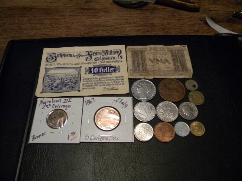 lot 95 image: European Coins & Currency