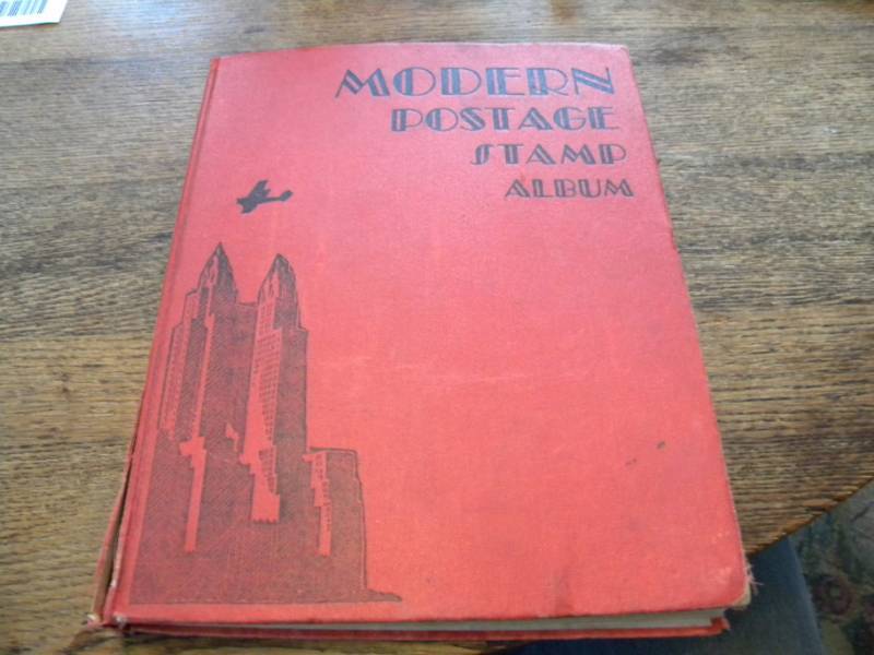 lot 103 image: Modern Postage Stamp Album from 1935